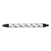 Dunkle Lila Rose Schreibstift Kugelschreiber (Vorderseite)
