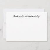 Dunkle Lila Violetspinne Danke an die Karten (Rückseite)