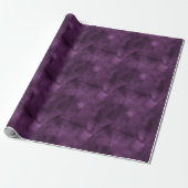 Dunkle Lila Wasserfarbe Geschenkpapier (Ungerollt)