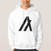 Dunkle Linie einfache Männer-Hoodie Hoodie (Vorderseite)