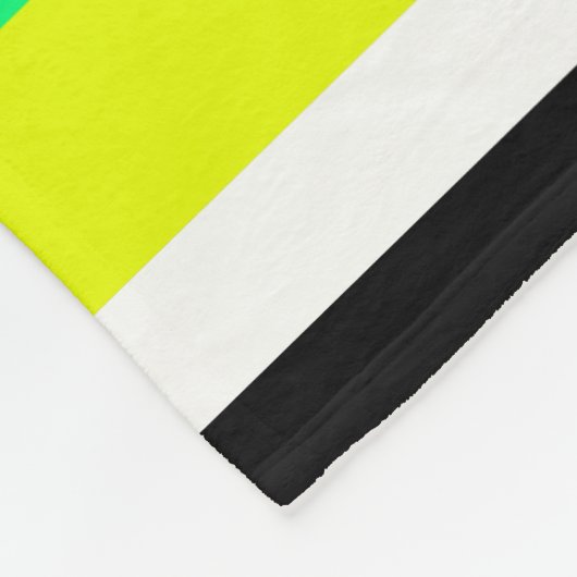 Dunkle Linien Fleecedecke (Ecke)