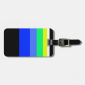 Dunkle Linien Gepäckanhänger (Vorderseite horizontal)