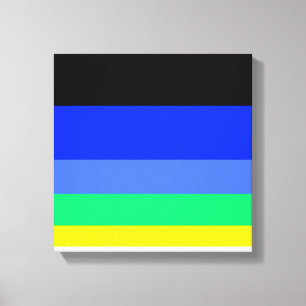 Dunkle Linien Leinwanddruck