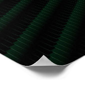 Dunkle Linien Poster (Ecke)