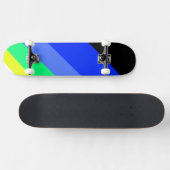 Dunkle Linien Skateboard (Horizontal)
