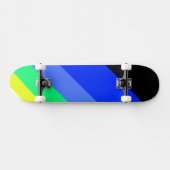Dunkle Linien Skateboard (Horizontal)