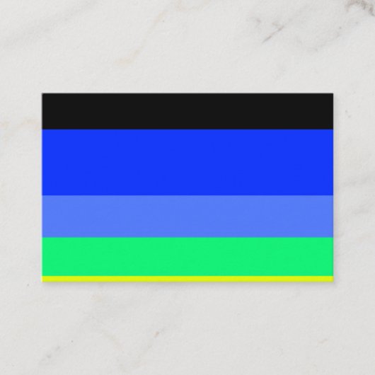 Dunkle Linien Visitenkarte (Vorderseite)