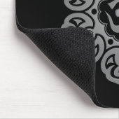 Dunkle Lotos-Blume OM Mousepad (Ecke)