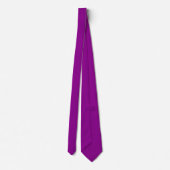 Dunkle Magenta-Purple-Farbe einfarbig Krawatte (Rückseite)
