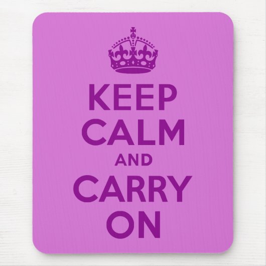 Dunkle Magenta und Orchid halten Ruhe und tragen w Mousepad (Vorne)