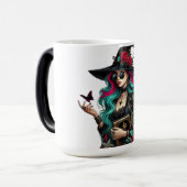 Dunkle Magic Hexenkaffee Tasse (Vorderseite Links)