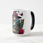 Dunkle Magic Hexenkaffee Tasse (VorderseiteRechts)