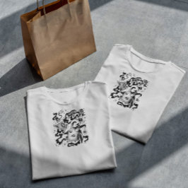 Dunkle magische Elemente T-Shirt