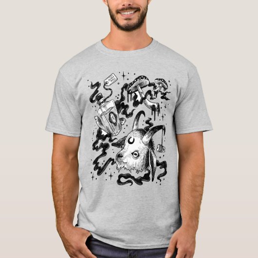 Dunkle magische Elemente T-Shirt (Vorderseite)