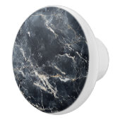 Dunkle Marble-Stone-Muster Keramikknauf (Rechts)