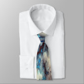 Dunkle MarmorKrawatte Krawatte (Gebunden)