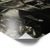 Dunkle Maskerade Fotodruck (Ecke)