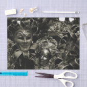 Dunkle Maskerade Seidenpapier (Handwerk)