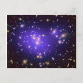 Dunkle Materie in Galaxy Cluster Abell 1689 (Hubbl Postkarte (Vorderseite)