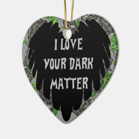 Dunkle Materie Keramikornament (Links)