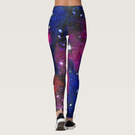 Dunkle Matter Galaxy Leggings (Rückseite)