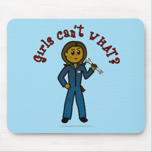 Dunkle Mechanik Mousepad