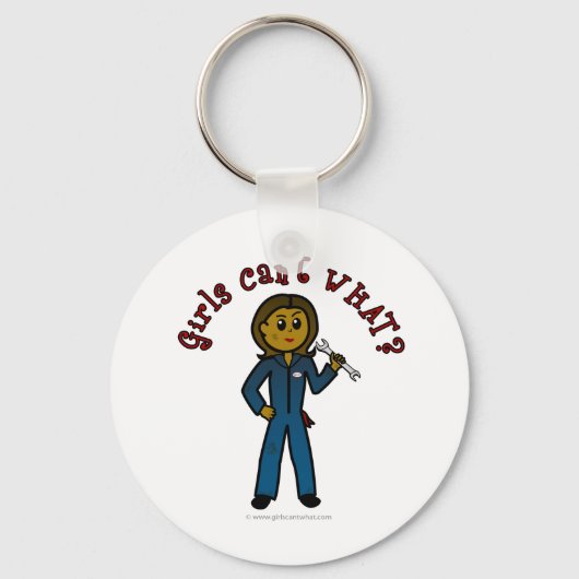 Dunkle Mechanik Schlüsselanhänger (Vorderseite)