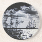 Dunkle Meere Untersetzer (Vorne)