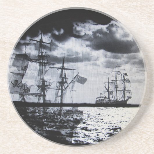 Dunkle Meere Untersetzer (Vorne)