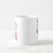 Dunkle Mit Augen Junco Bird Wasserfarbe Tasse Kaff (Mittel)