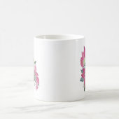 Dunkle Mit Augen Junco Bird Wasserfarbe Tasse Kaff (Mittel)