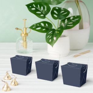 Dunkle Mitternachtsblaue Gefallen-Boxen Geschenkschachtel