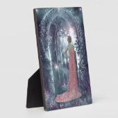 Dunkle Mondlichtnacht Fotoplatte (Seite)