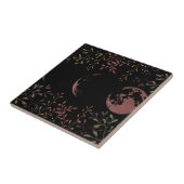 Dunkle Mondphasen Fliese (Seite)