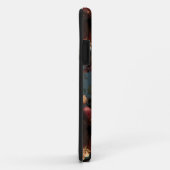 Dunkle Moody Florals Antike Blume Gotik Case-Mate iPhone Hülle (Hinten/Rechts)