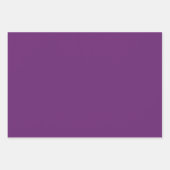 Dunkle Moody Grau Lila Traubenwrap Papierblätter Geschenkpapier Set (Vorderseite 2)