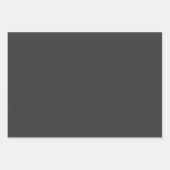 Dunkle Moody Grau Lila Traubenwrap Papierblätter Geschenkpapier Set (Vorderseite)