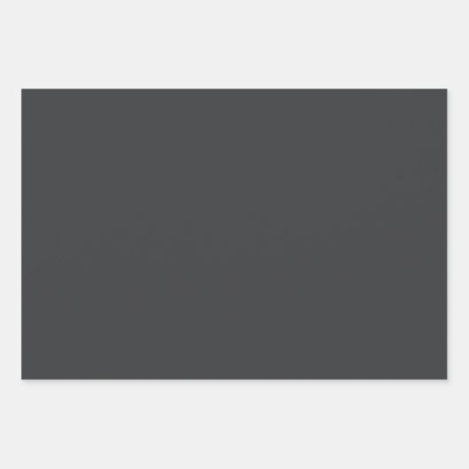 Dunkle Moody Grau Lila Traubenwrap Papierblätter Geschenkpapier Set (Vorderseite)