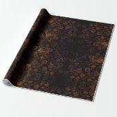 Dunkle Moody Halloween Herbst Geschenkpapier (Ungerollt)