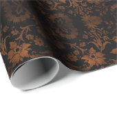 Dunkle Moody Halloween Herbst Geschenkpapier (Rolleneckpunkt)