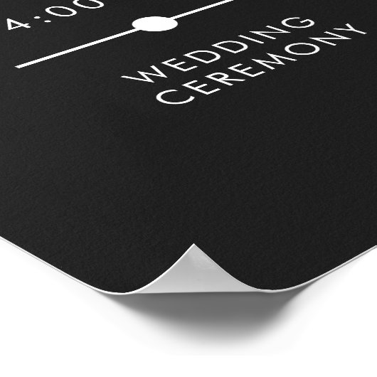 Dunkle Moody Minimal Aquamarine Moth Order of Even Poster (Ecke)