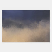 Dunkle Moody Moderne Kunst Landschaft Szene Geschenkpapier Set (Vorderseite 2)