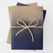 Dunkle Moody Moderne Kunst Landschaft Szene Geschenkpapier Set (Beispiel)