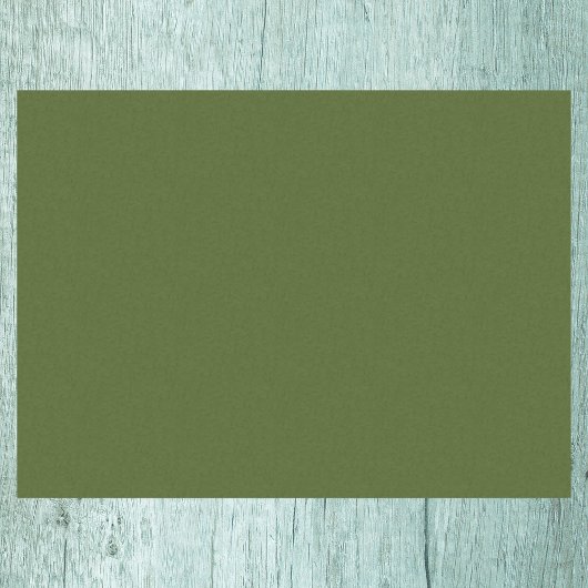 Dunkle Moosfarbe Grün Solid Farbe Seidenpapier
