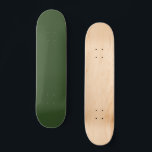Dunkle Moosfarbe Grün Solid Farbe Skateboard<br><div class="desc">Dunkle Moosgrün Solid Farbe moderne Farbe.</div>