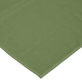 Dunkle Moosfarbe Grün Solid Farbe Tischdecke (Schrägansicht)