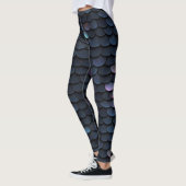 Dunkle Musterskala Leggings (Links)