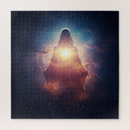 Dunkle mysteriöse Überlord in Deep Universe Puzzle