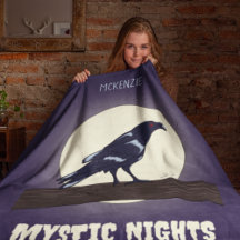 Dunkle Nacht Mondlicht Malevolent Crow