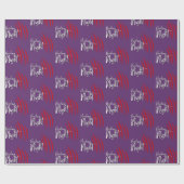 Dunkle Nacht und dramatische Geschenkpapier (Flach)